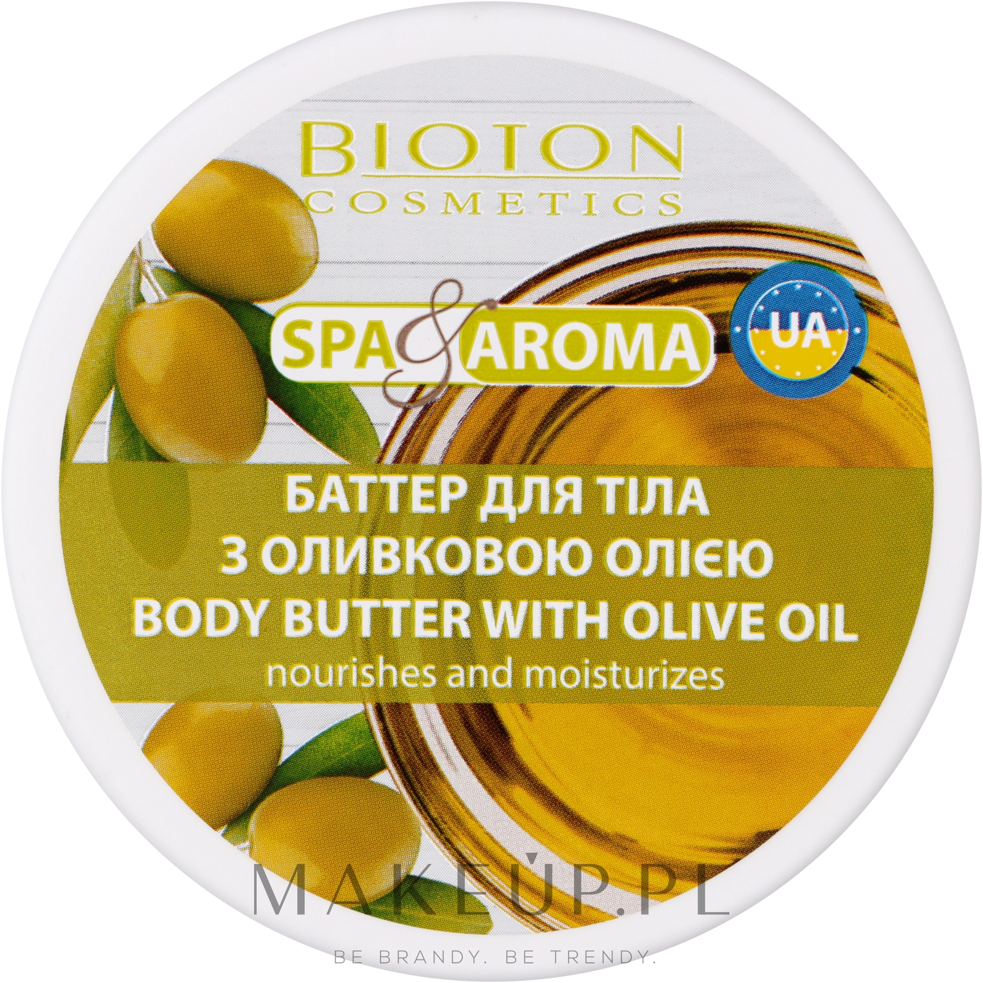 Masło do ciała z oliwą z oliwek - Bioton Cosmetics Spa & Aroma Body Butter With Olive Oil — Zdjęcie 250 ml