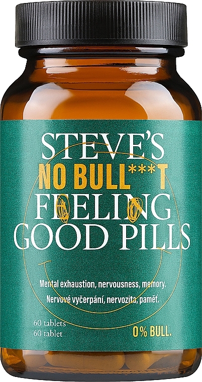 Suplement diety - Steve?s No Bull***t Feeling Good Pills — Zdjęcie N1