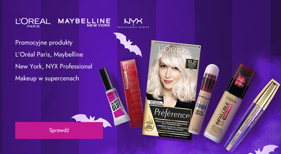 Promocja L'Oréal Paris, Maybelline New York, NYX Professional Makeup