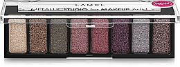 Kup Paleta metalicznych cieni do powiek - Lamel Professional Metallic Studio For Makeup Artist