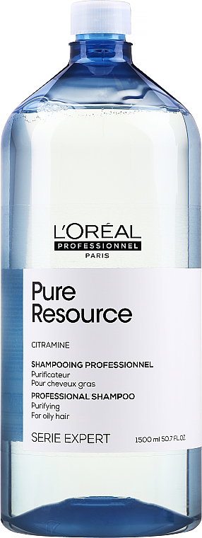Szampon oczyszczający do włosów przetłuszczających się - L'Oreal Professionnel Pure Resource Purifying Shampoo — Zdjęcie N3