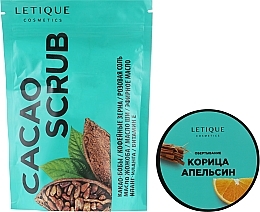 Kup Kompleks antycellulitowy Hot Cocoa - Letique Cosmetics (wrap/200ml + b/scr/250g)