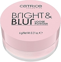 Rozjaśniająco-wygładzający sypki puder do twarzy - Catrice Bright & Blur Loose Powder — Zdjęcie N2