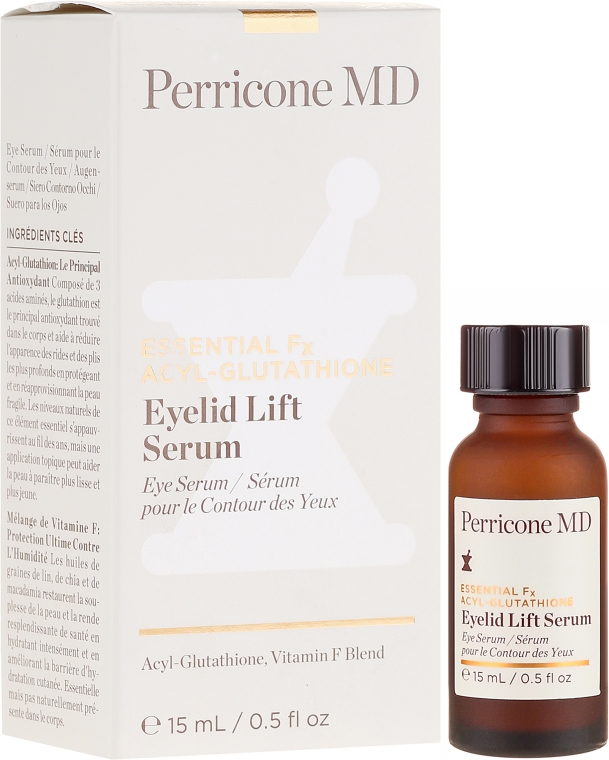 Liftingujące serum do powiek - Perricone MD Essential Fx Acyl-Glutathione Eyelid Lift Serum — Zdjęcie N5