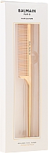 Profesjonalny złoty grzebień - Balmain Paris Hair Couture Golden Tail Comb — Zdjęcie N2