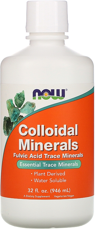 Minerały koloidalne - Now Foods Colloidal Minerals — Zdjęcie N1