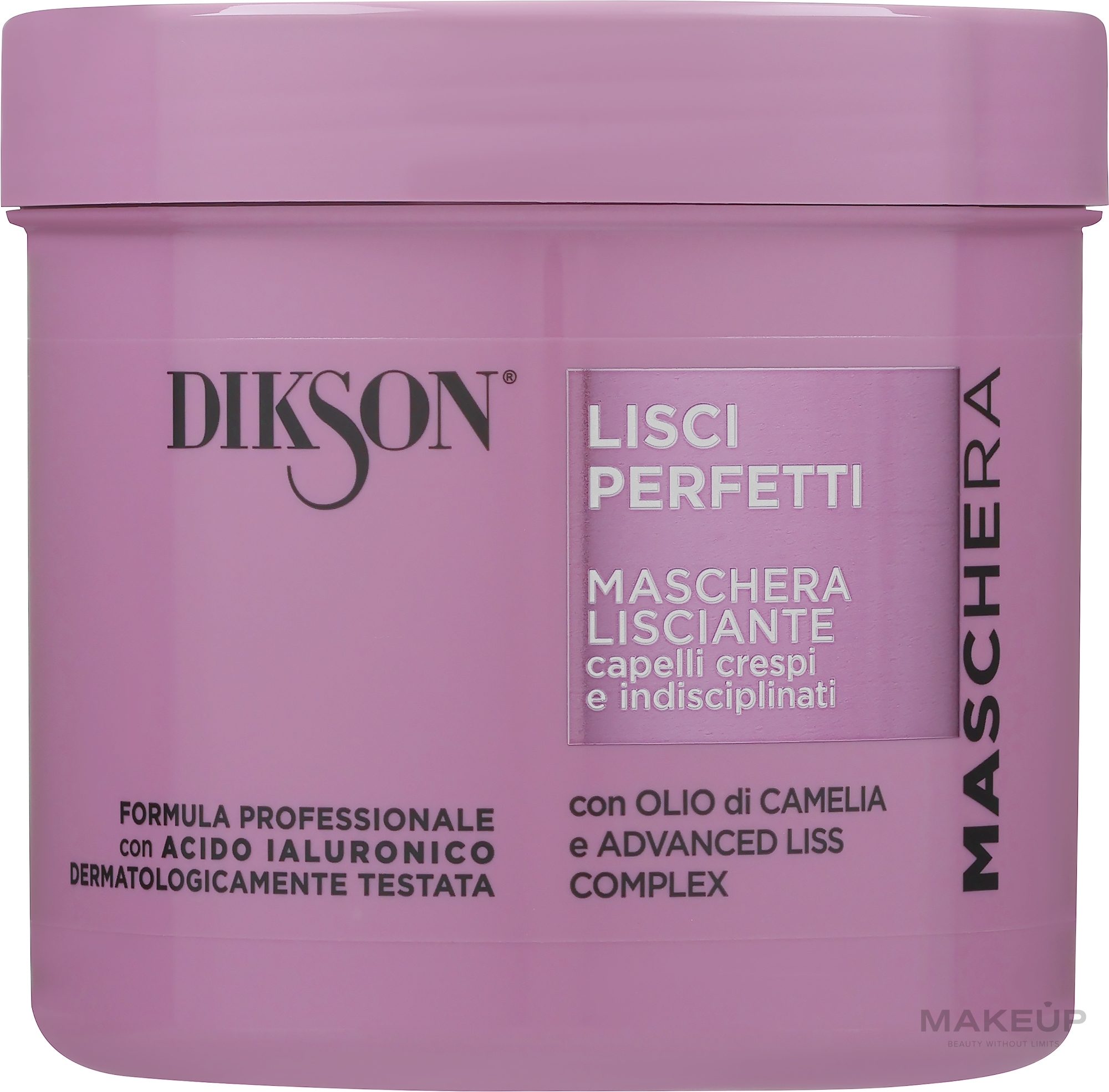 Maska do gładkich włosów - Dikson Lisci Perfetti Mask — Zdjęcie 500 ml