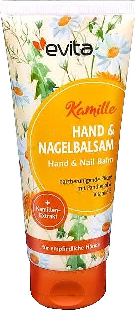 Balsam do rąk i paznokci Rumianek - Evita Kamille Hand & Nail Balsam — Zdjęcie N1