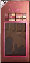 Paleta cieni do powiek - I Heart Revolution Cocoa Chocolate Tin Palette — Zdjęcie N1