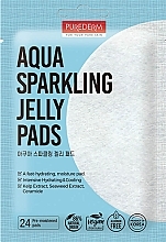 Kup Nawilżające płatki do oczyszczania twarzy - Purederm Aqua Sparkling Jelly Pad