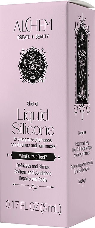 Kompleks na włosy - Pharma Group Laboratories Alchem Shot of Liquid Silicone — Zdjęcie N2