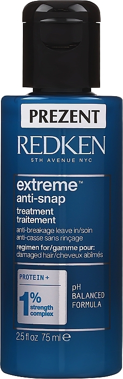 PREZENT! Serum do bardzo zniszczonych włosów - Redken Extreme Anti-Snap Leave-in Treatment — Zdjęcie N1