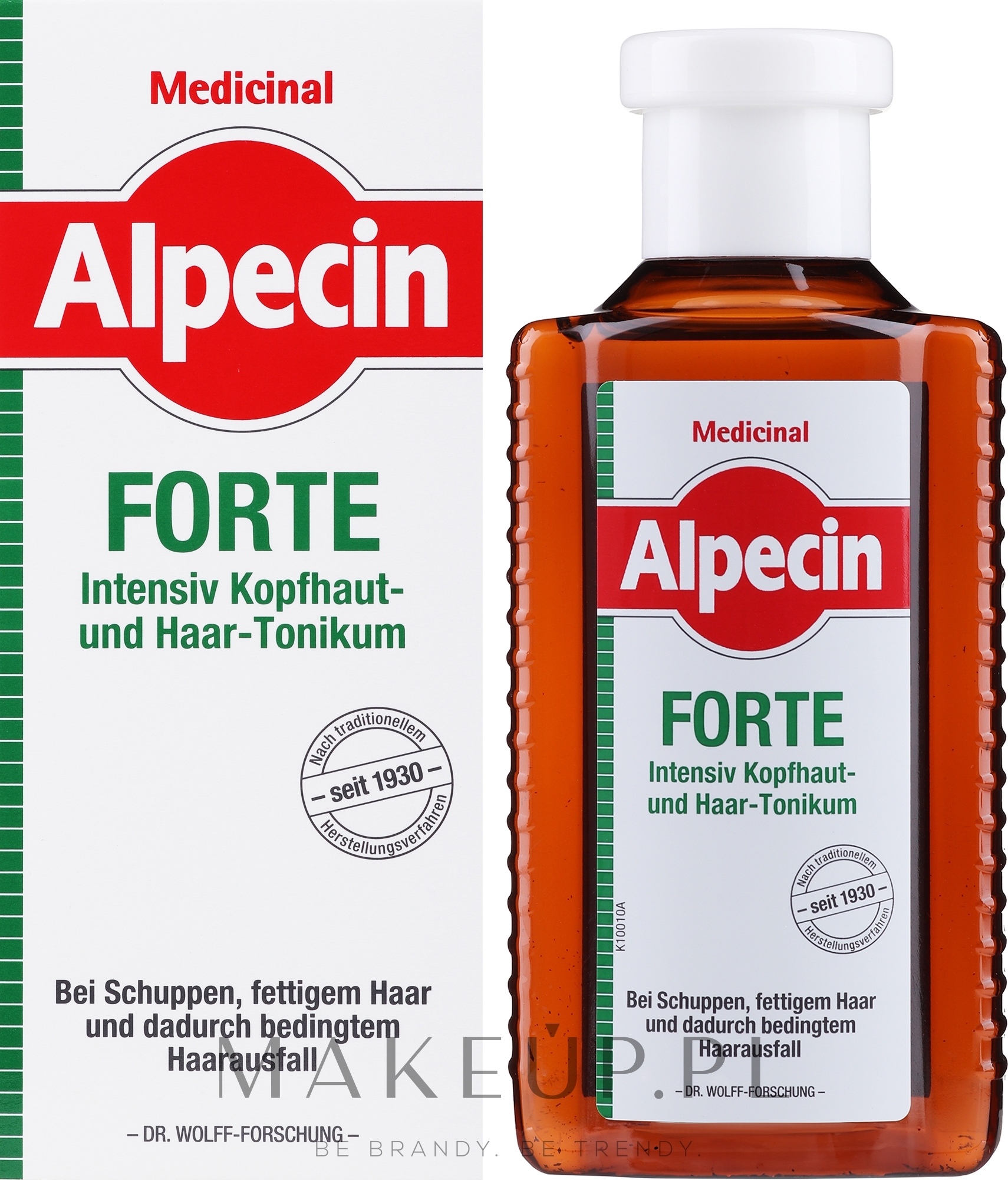 Intensywny tonik przeciw łupieżowi oraz wypadaniu włosów - Alpecin Medicinal Forte — Zdjęcie 200 ml
