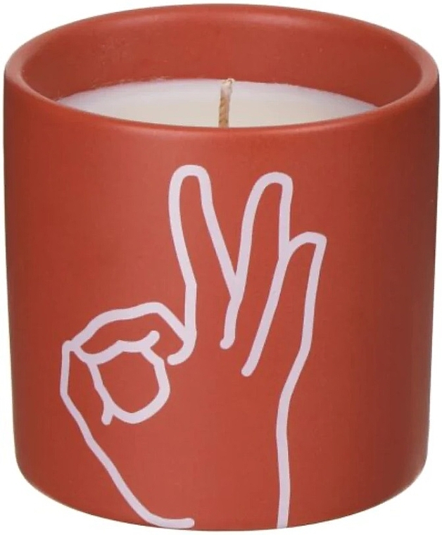 Świeca zapachowa - Paddywax Impressions Ceramic Candle It's Ok Coral Rosewater & Santal — Zdjęcie N2