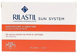 Suplement diety w kapsułkach - Rilastil Sun System Oral Food Supplement Capsules — Zdjęcie N2