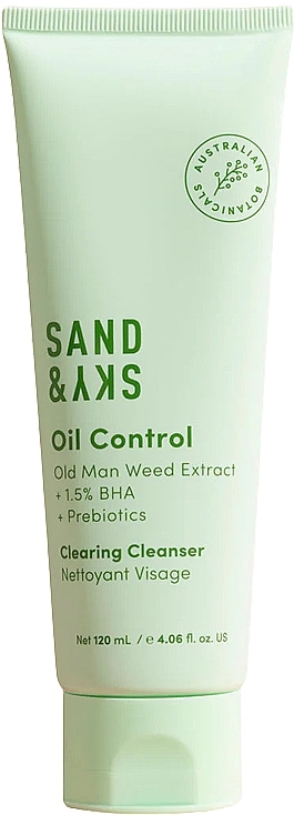 Żel do mycia twarzy - Sand & Sky Oil Control Clearing Cleanser — Zdjęcie N1