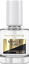 Kup Szybkoschnący top coat - Max Factor Miracle Pure Top Coat