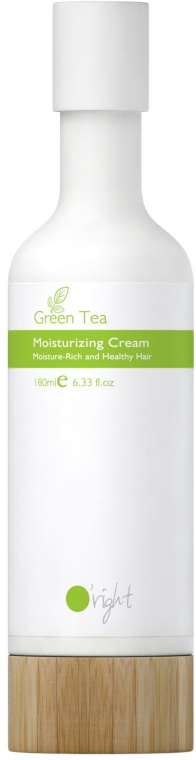 Nawilżający krem do włosów Zielona herbata - O'right Green Tea Moisturizing Cream