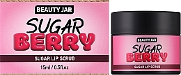 Cukrowy peeling do ust Sugar Berry - Beauty Jar Sugar Berry Lip Scrub — Zdjęcie N2