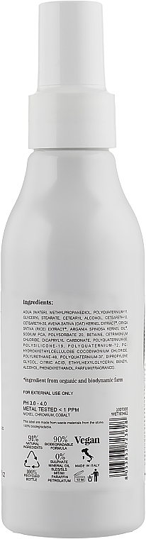 Mleczko w sprayu do włosów cienkich ze skłonnością do kołtunów - Nook Beauty Family Organic Hair Care — Zdjęcie N2