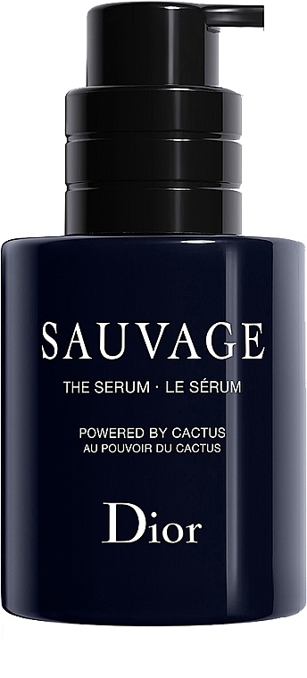 Dior Sauvage The Serum Powered By Cactus - Serum do twarzy z ekstraktem z kaktusa — Zdjęcie N1