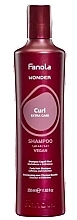 Szampon do włosów - Fanola Wonder Curl Extra Care Shampoo — Zdjęcie N1