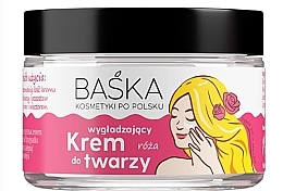 Kup Wygładzający krem ​​do twarzy Róża - Baska Face Cream