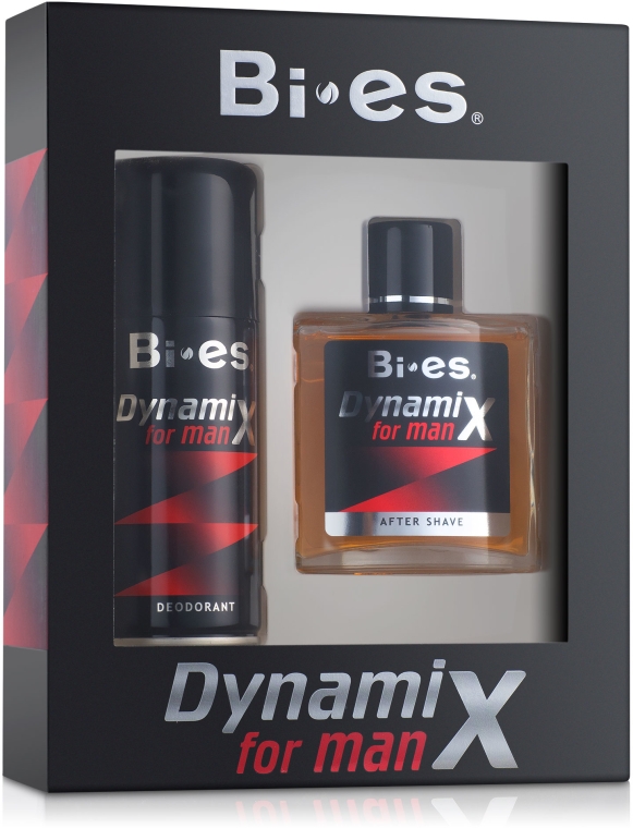 Bi-es Dynamix Classic - Zestaw (ash/lot 100 ml + deo spray 150 ml) — фото N1