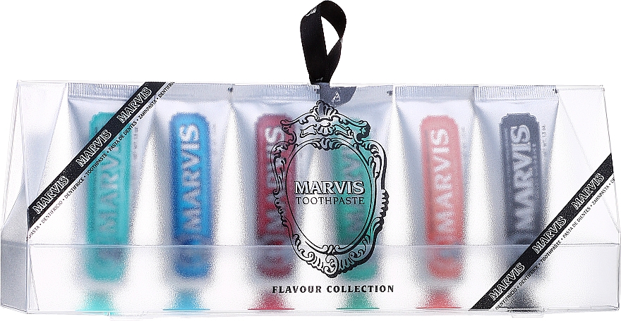 Zestaw past do zębów - Marvis Toothpaste Flavor Collection Gift Set (toothpast/6x25ml) — Zdjęcie N1