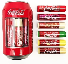 Zestaw balsamów do ust w puszce - Lip Smacker Coca-Cola (lip/balm/6x4g) — Zdjęcie N3