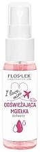 Odświeżający spray do twarzy - Floslek I Love Mini Refreshing Face Mist — Zdjęcie N1