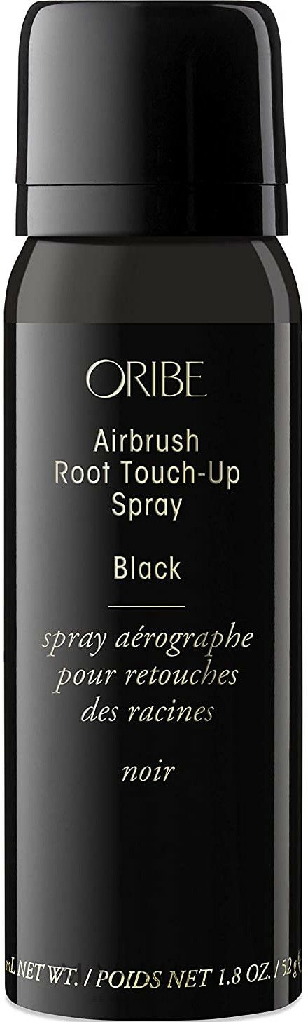 Brązowy spray maskujący odrosty - Oribe Airbrush Root Touch-Up Spray — Zdjęcie Black