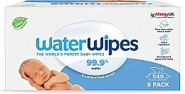 Chusteczki dla niemowląt 540 szt. - WaterWipes Baby Wipes  — Zdjęcie N1