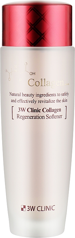 Kolagenowy tonik rewitalizujący - 3w Clinic Collagen Regeneration Softener — Zdjęcie N1