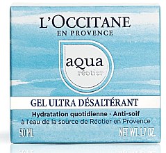 Ultranawilżający żel do twarzy - L'Occitane Aqua Reotier Ultra Thirst-Quenching Gel — Zdjęcie N2