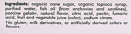 Suplement diety dla dzieci o smaku mandarynki Omega 3, 82 mg - Nordic Naturals Gummy  — Zdjęcie N3