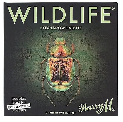 Paleta cieni do powiek - Barry M Cosmetics Wildlife Beetle WLEP5 Eyeshadow Charity Palette  — Zdjęcie N1