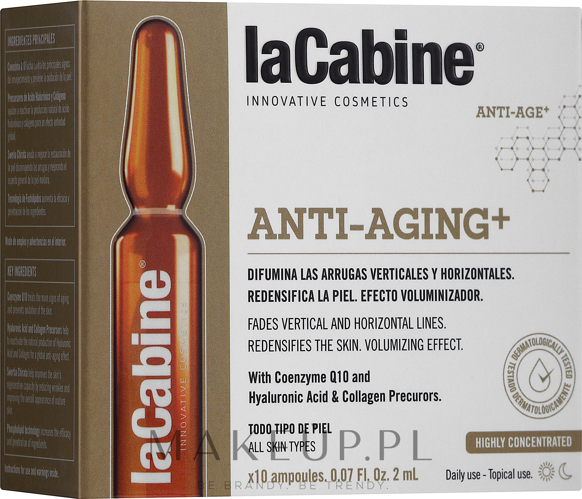 Przeciwstarzeniowe ampułki do twarzy - La Cabine Global Anti-Aging Ampoules — Zdjęcie 10 x 2 ml