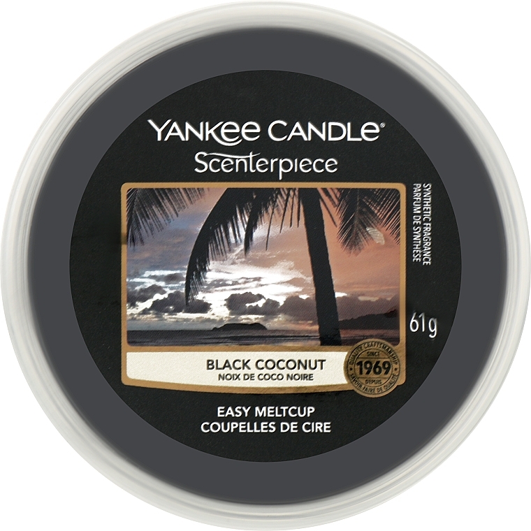 Wosk zapachowy - Yankee Candle Black Coconut Scenterpiece Melt Cup — Zdjęcie N1