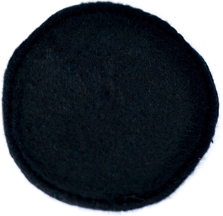 Płatek do demakijażu, czarny - Ovium — Zdjęcie N1