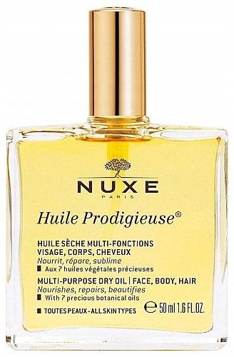 Zestaw - Nuxe Huile Prodigieuse + Hair Prodigieux (oil 50 ml + shm 30 ml) — Zdjęcie N2