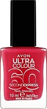 PREZENT! Szybkoschnący lakier do paznokci - Avon Ultra Colour 60 Second Express Nail Enamel — Zdjęcie N1