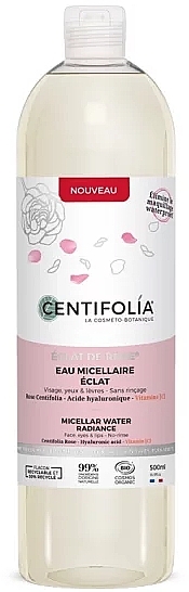 Woda micelarna dla promiennej cery z różą i witaminą C - Centifolia Eau Micellaire Eclat — Zdjęcie N1