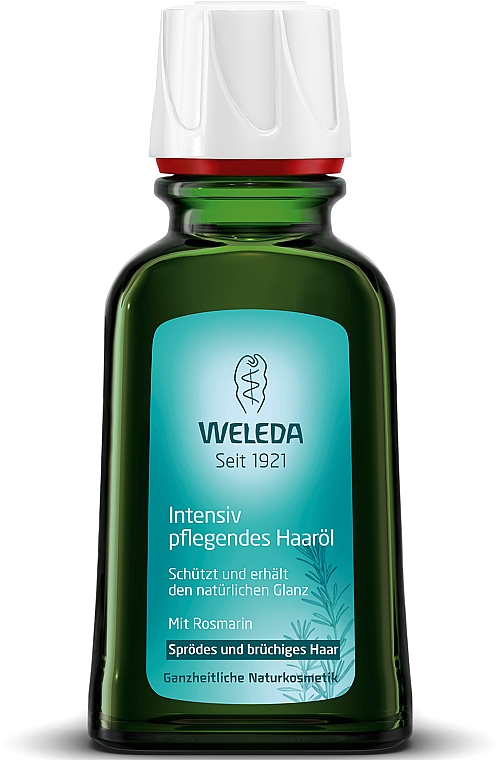 Odżywczy olejek do intensywnej pielęgnacji włosów - Weleda Intensiv Pflegendes Haaröl