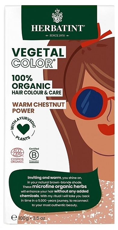 Henna do włosów - Herbatint Vegetal Color Power — Zdjęcie N1
