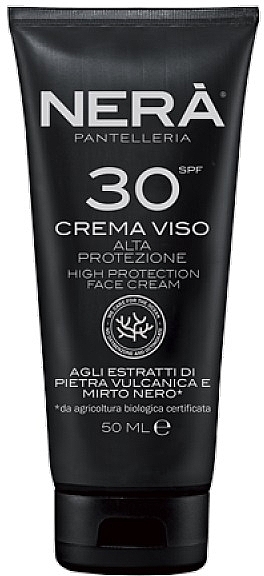 Krem przeciwsłoneczny do twarzy SPF30 - Nera Pantelleria High Protection Face Cream SPF30 — Zdjęcie N1