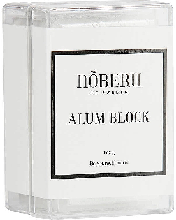 Ałun do golenia - Noberu Of Sweden Alum Block — Zdjęcie N1