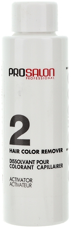 PRZECENA! Zmywacz do usuwania zabrudzeń po farbie - Prosalon Color Peel Hair Remover * — Zdjęcie N3