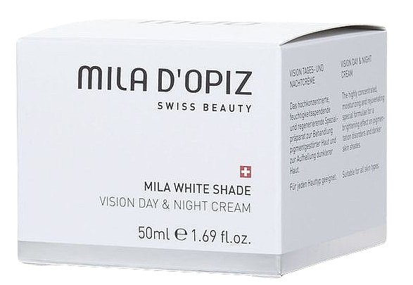 24-godzinny krem do twarzy - Mila D’Opiz Mila White Shade Vision Day + Night Cream — Zdjęcie N2