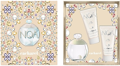 Cacharel Noa - Zestaw (edt/100ml + b/l/50ml + b/l/50ml) — Zdjęcie N1